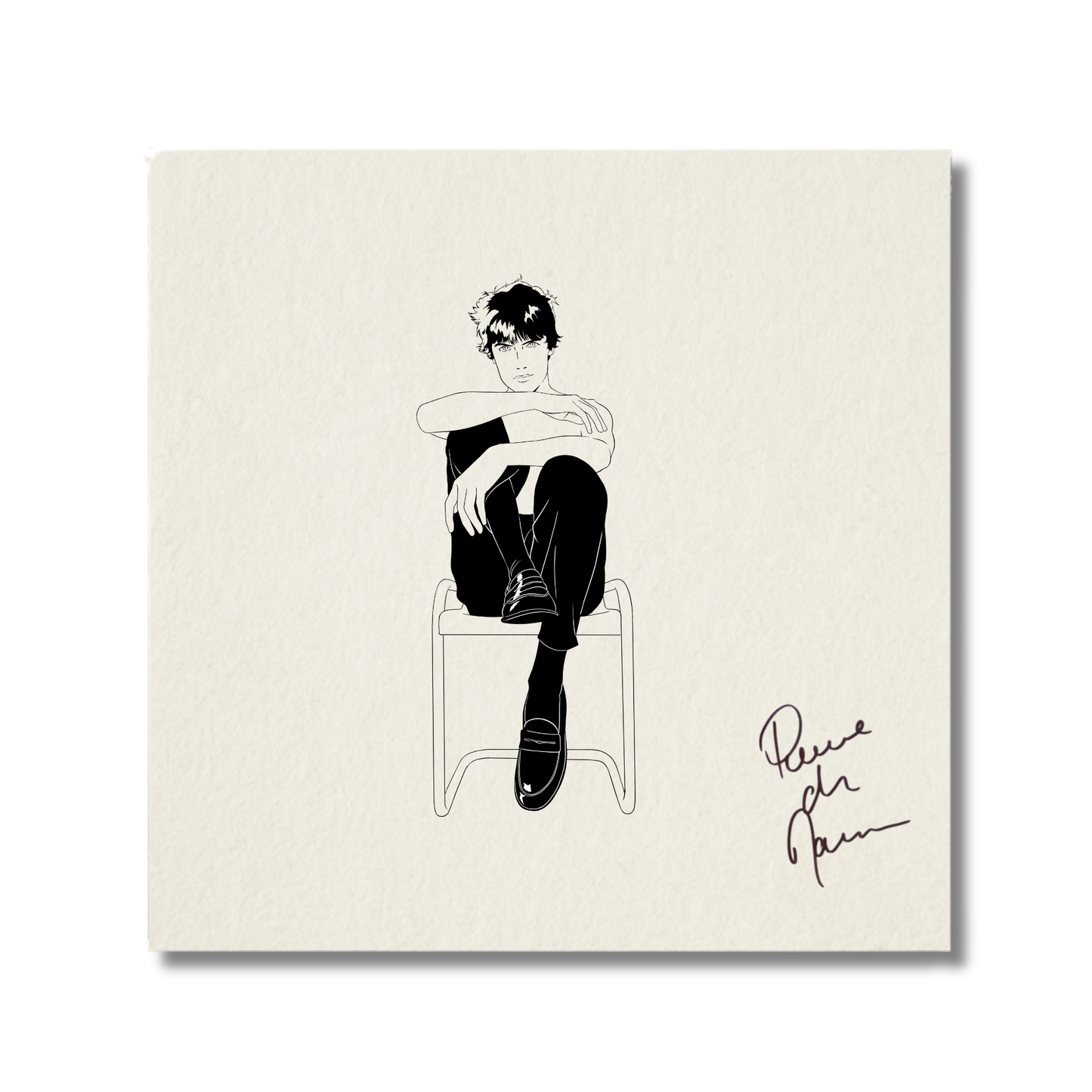 PACK T-SHIRT : CD ou VINYLE + t-shirt + illustration dédicacée offerte