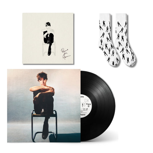 PACK CHAUSSETTES : CD ou VINYLE + chaussettes + illustration dédicacée (offerte)