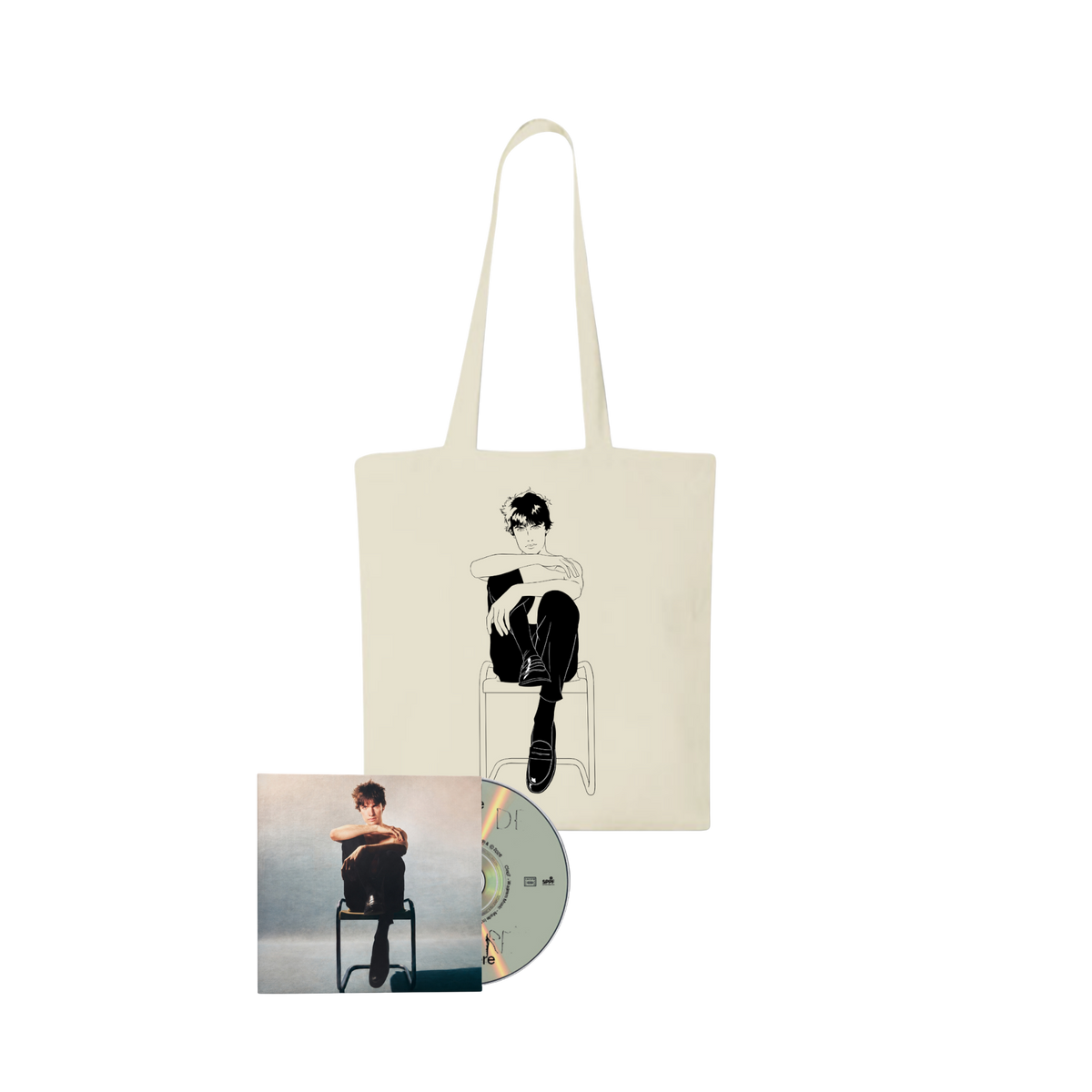 PACK TOTEBAG : CD ou VINYLE + totebag