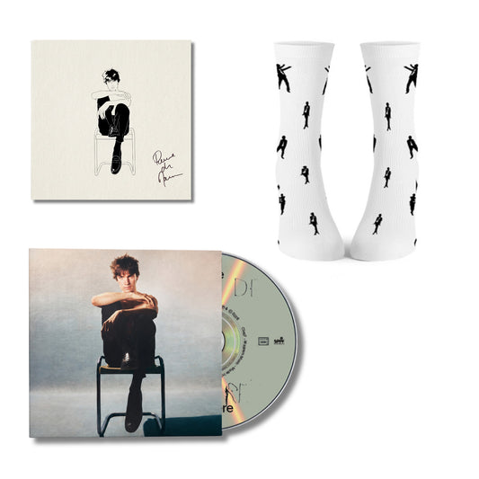 PACK CHAUSSETTES : CD ou VINYLE + chaussettes + illustration dédicacée (offerte)