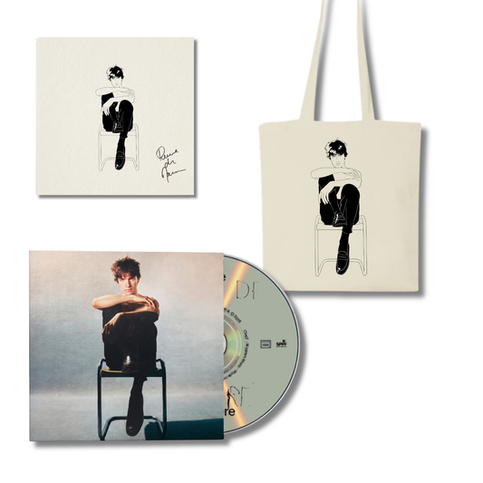 PACK TOTEBAG : CD ou VINYLE + totebag + illustration dédicacée offerte